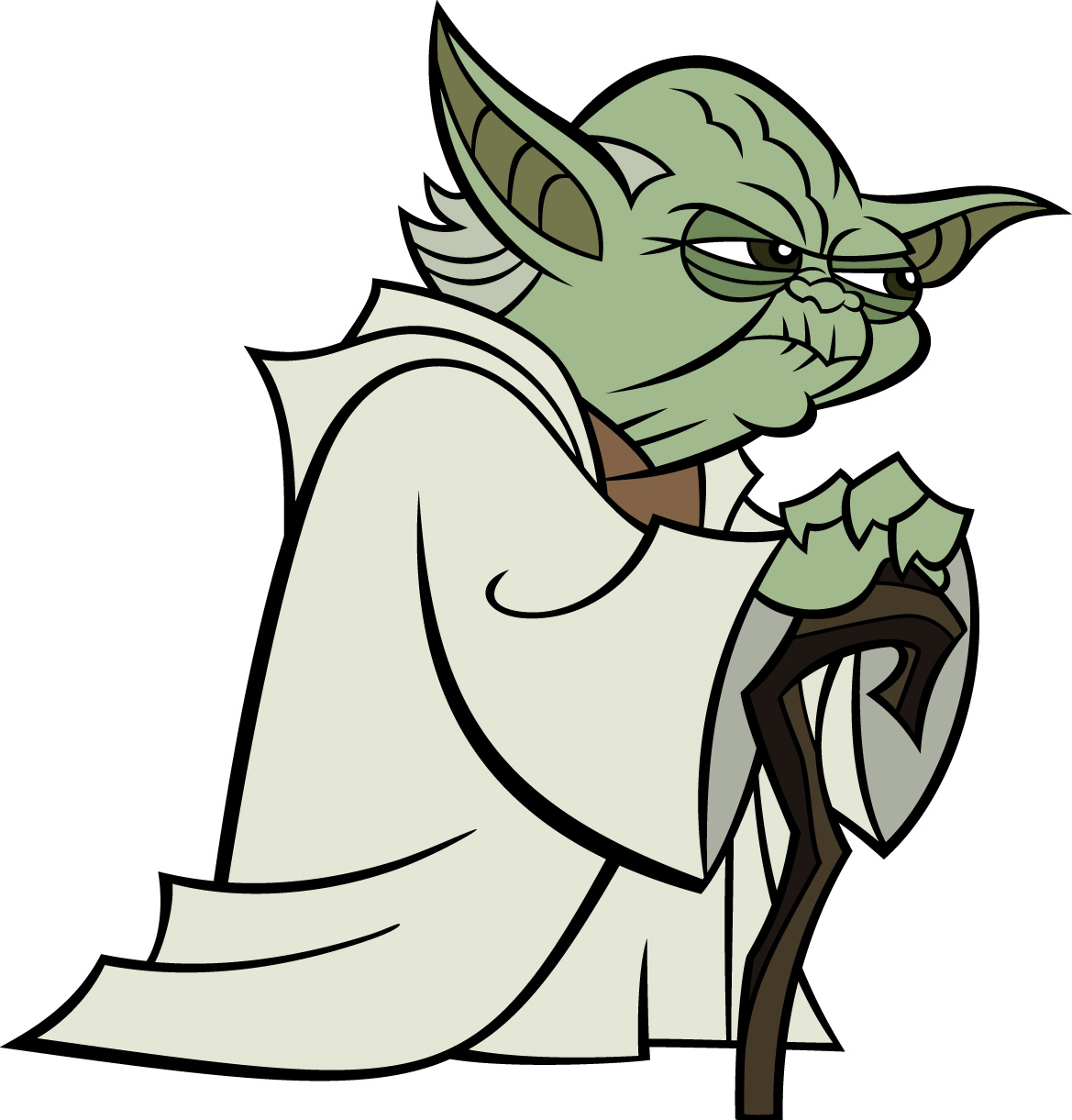 Image - Yoda cartoon.jpg - Wookieepedia, the Star Wars Wiki