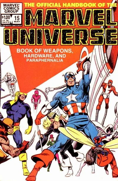 Official Handbook of the Marvel Universe Vol 1 15 Marvel Comics Database
