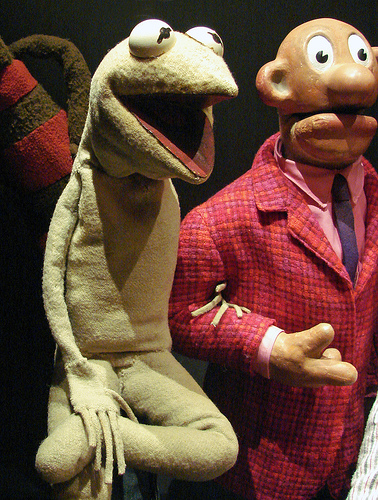 old kermit puppet