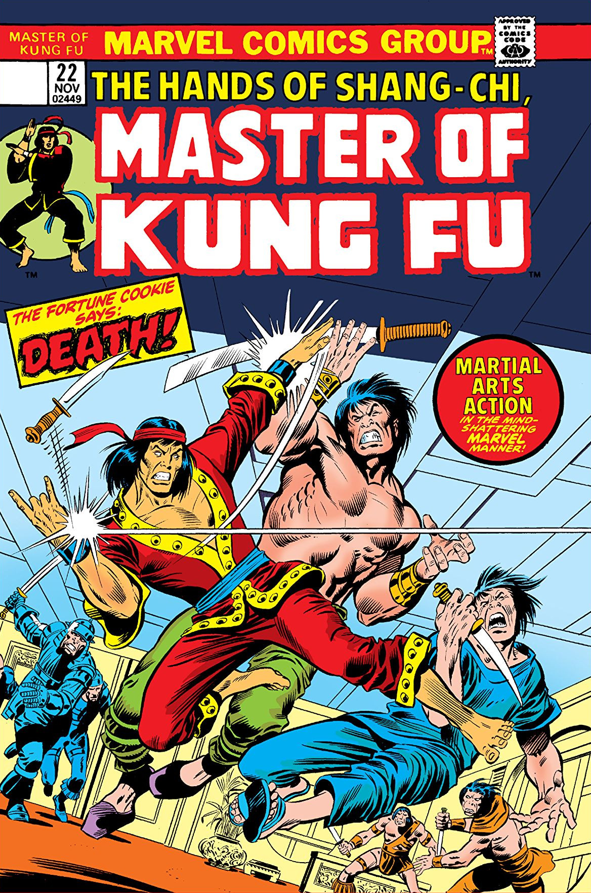 master of kung fu comic