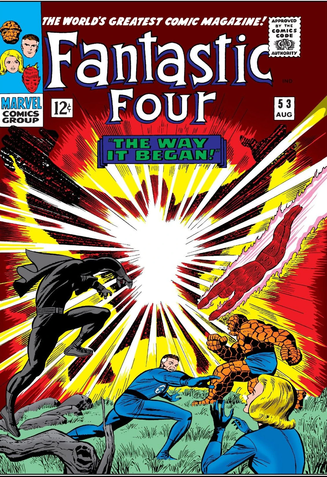 Fantastic Four Vol 1 53 Marvel Comics Database