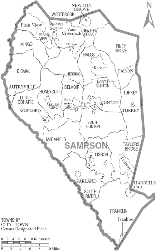 Sampson County, North Carolina Familypedia