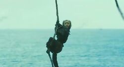 Jack clinging