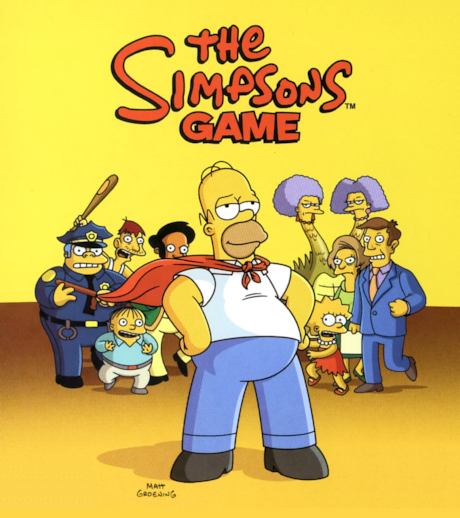 the simpsons game ps3 fighting the creator