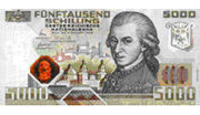 First kinegram banknote