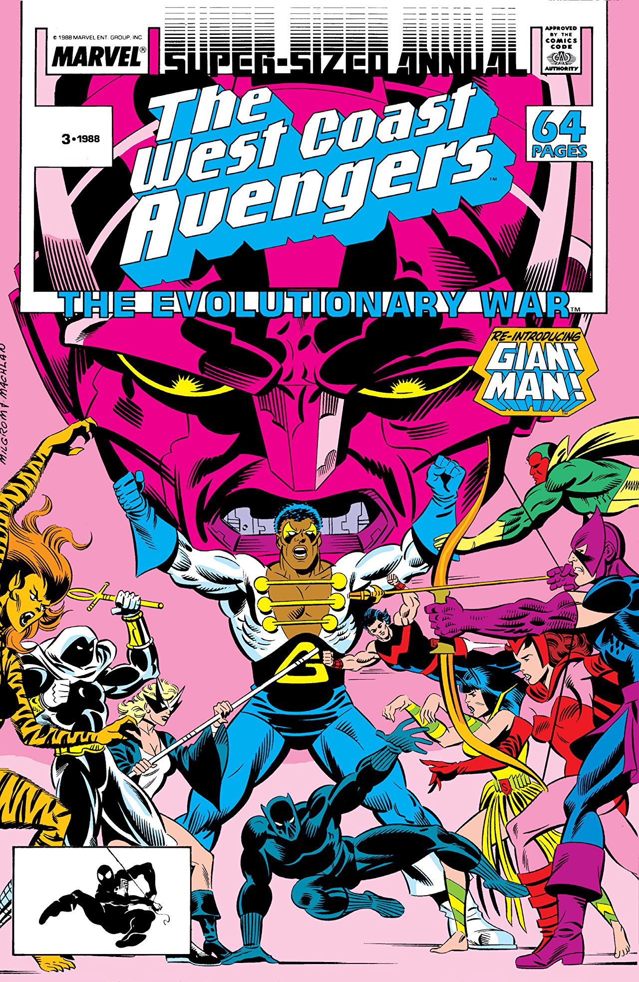 West Coast Avengers Annual Vol 1 3 Marvel Comics Database