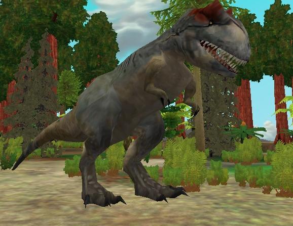 Allosaurus in ZT2. Allosaurus skinned and coded by Zooasaurus Rex and meshed by King Hoopla, based off the Allosaurus in Walking with DInosaurs