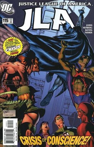 Cover for JLA #115 (2005)
