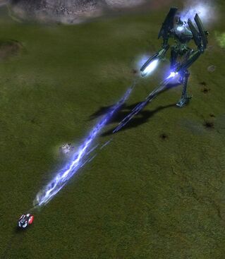 Ythotha destroying tank