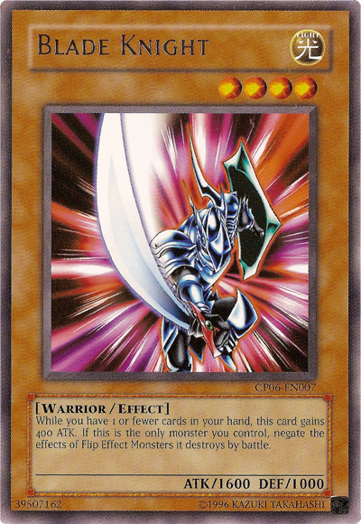 Card Errata:Blade Knight - Yu-Gi-Oh!