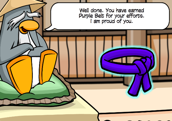 Club Penguin How Many Games To Get A Blue Belt 121