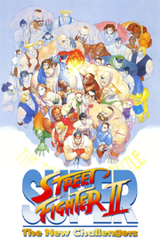 Street Fighter II US flyer