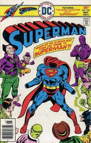 Cover for Superman #299 1976
