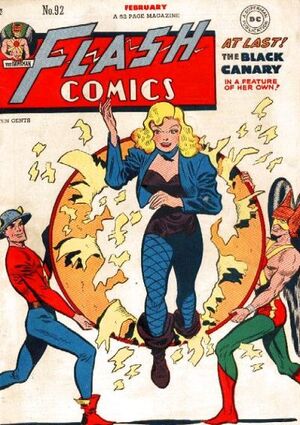 Cover for Flash Comics #92 1948