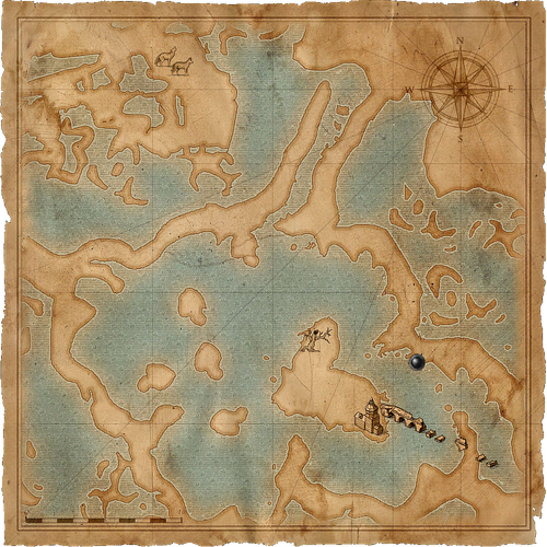 Ведьмак Скелеп Карта