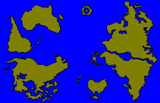 Carte Du Monde Hunter X Hunter Mappemonde - Wiki Hunter x Hunter