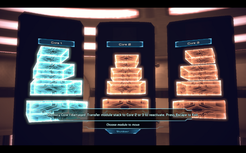 Noveria-Mira core activation mini-game