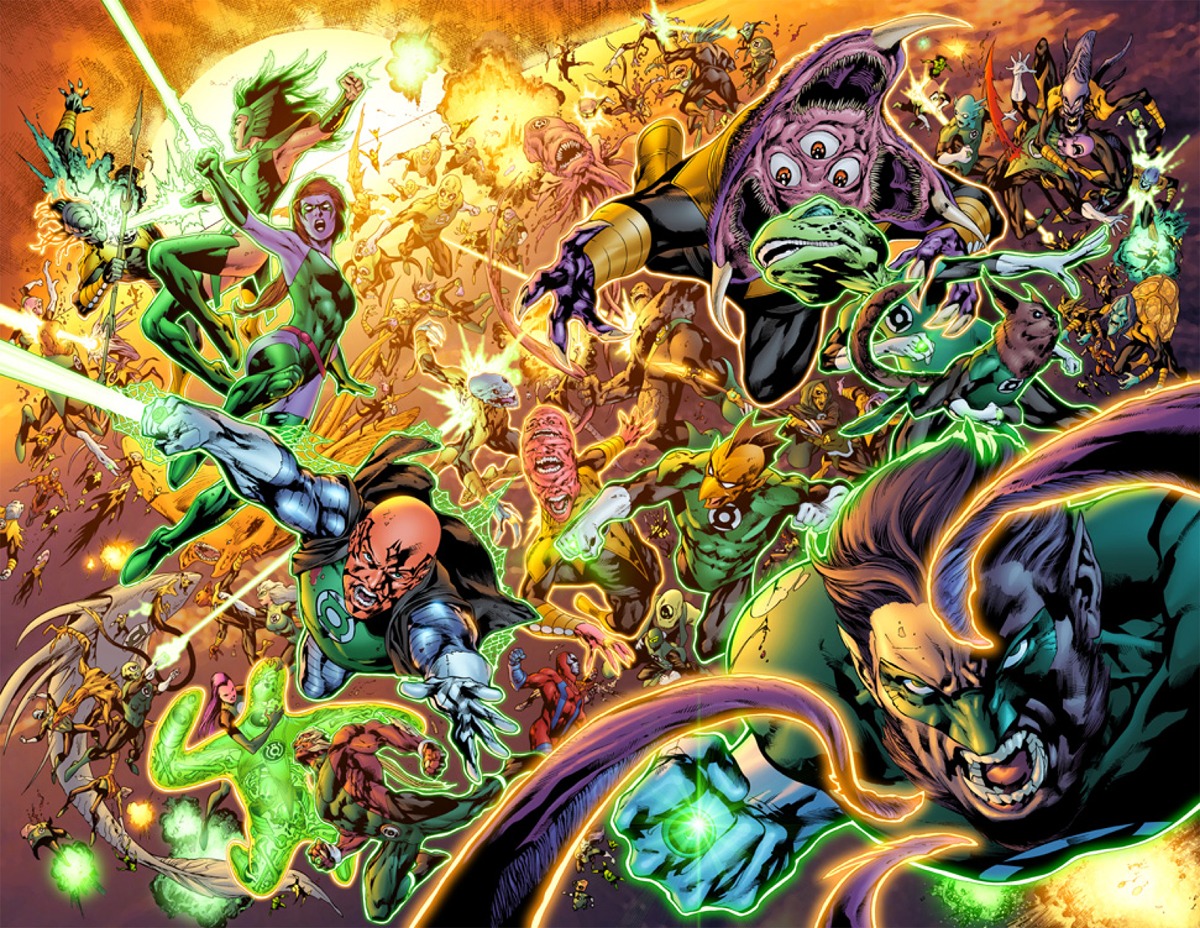 Amazoncom: War of the Green Lanterns: Aftermath