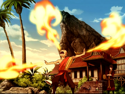 Aang Firebending