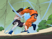 Neji's Fight With Naruto