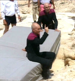 John Nowak and Patrick Stewart