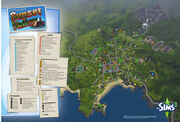 Sunset Valley Mapa