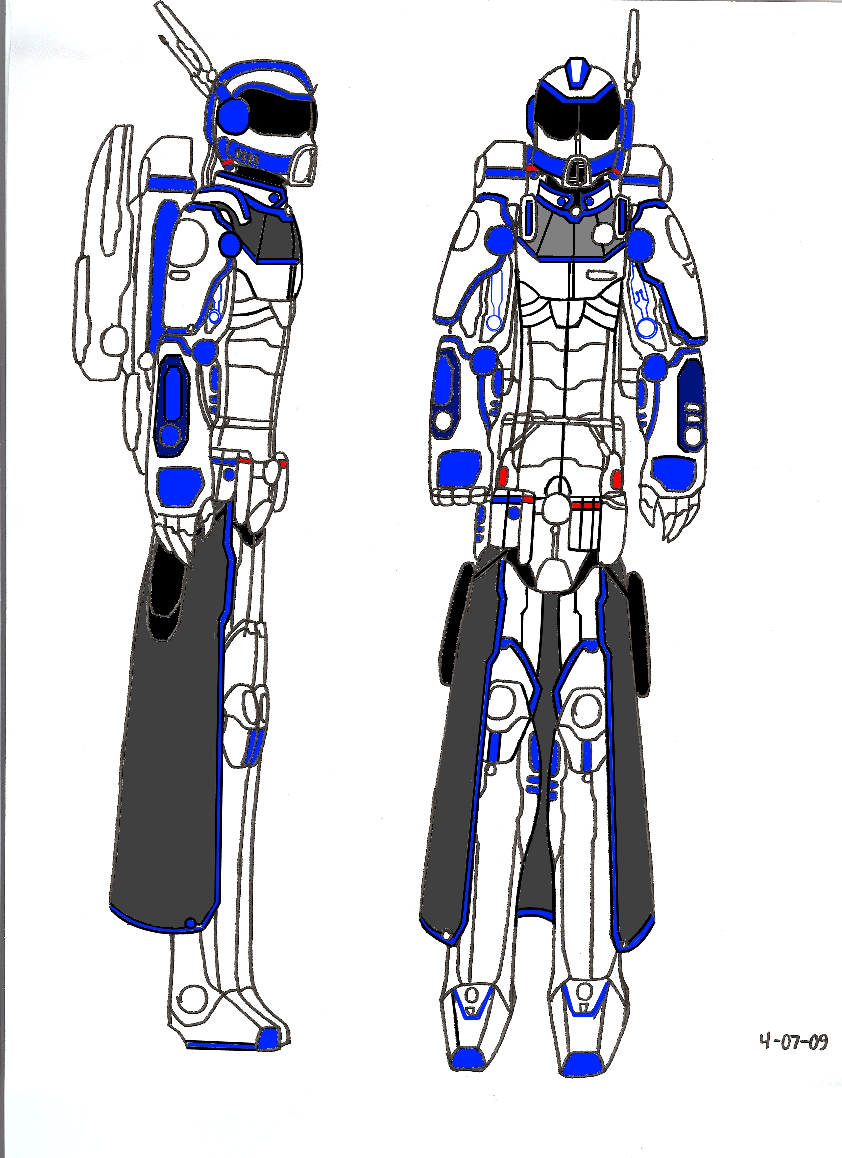 clone armour phases