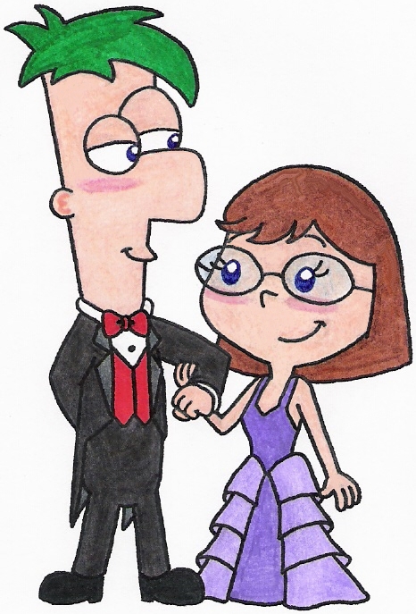 Image Ferb And Gretchen Formal Date Phineas And Ferb Wiki Your Guide To Phineas And Ferb 6243