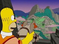 Homer-en-machu-picchu1