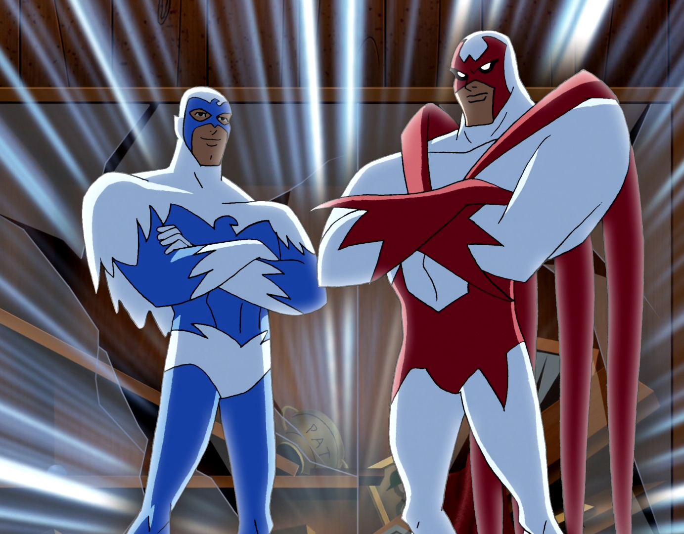 Justice League Unlimited (TV Series) Episode: Hawk And Dove - DC Comics ...