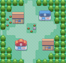 Ruby-Sapphire Oldale Town