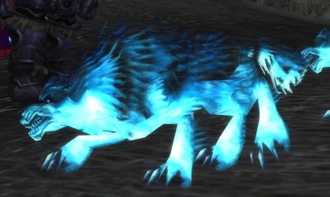 wow shaman ghost wolf forms