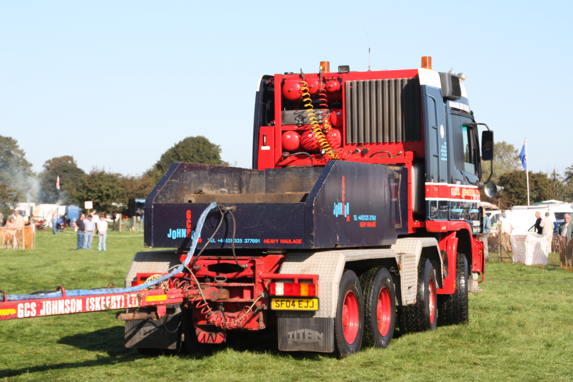 Image Mercedes Titan Ballast Tractor SF04 EJJ of GCS Johnson