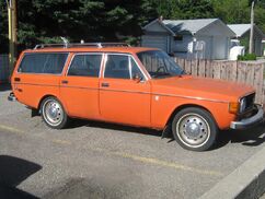Orange-station-wagon