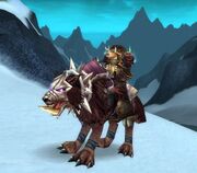 Swift Burgundy Wolf