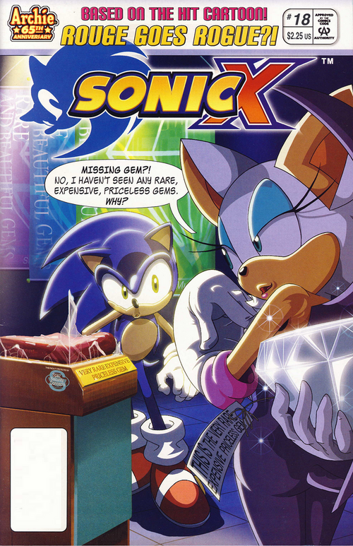 Archie Sonic X Issue 18 Mobius Encyclopaedia Sonic The Hedgehog Comics 