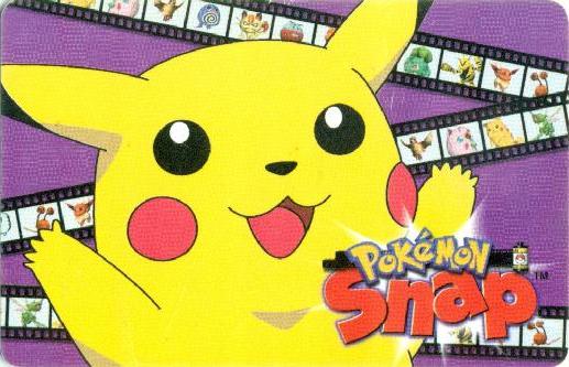 Pokémon Snap Stadium card.