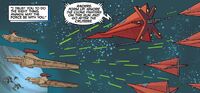 Battle in the Hexus system