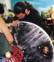 USS Enterprise wreck model prepared by Hoerter and Neufeld
