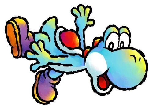 Blue Yoshi - Super Mario Wiki, the Mario encyclopedia - wide 5