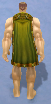 Dervish Cape, Snow Background, Human Male