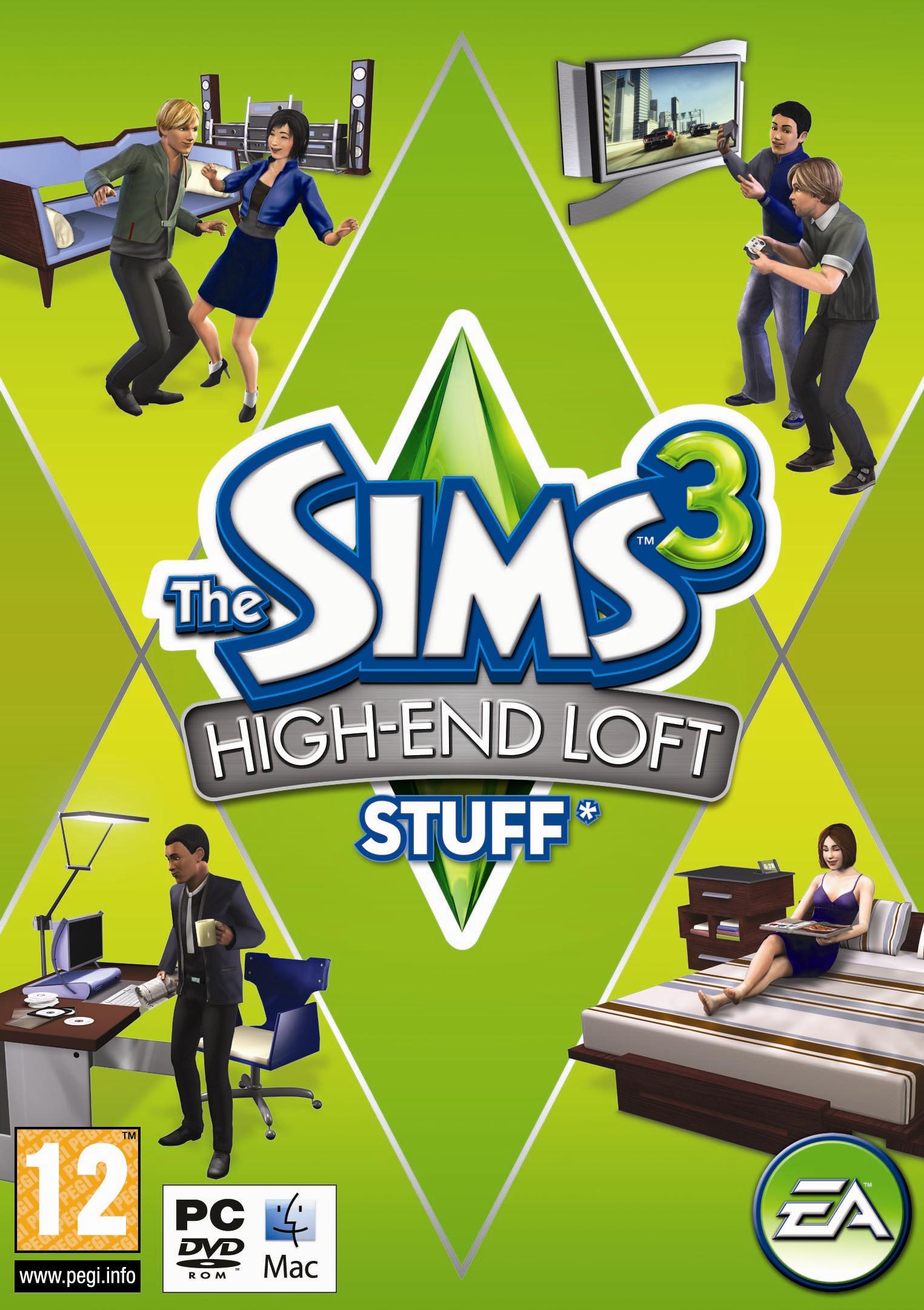 sims 3 high end loft stuff