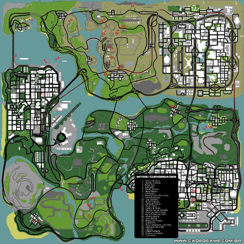 Gta sa misterios