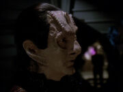 Odo und Garak wollen den Vorfall vergessen