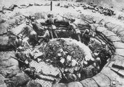 Shanghai1937KMT machine gun nest