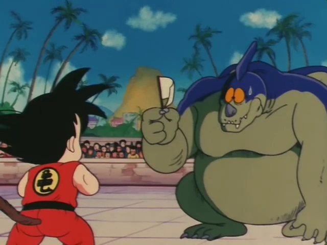 Goku Vs Giran Dragon Ball Wiki