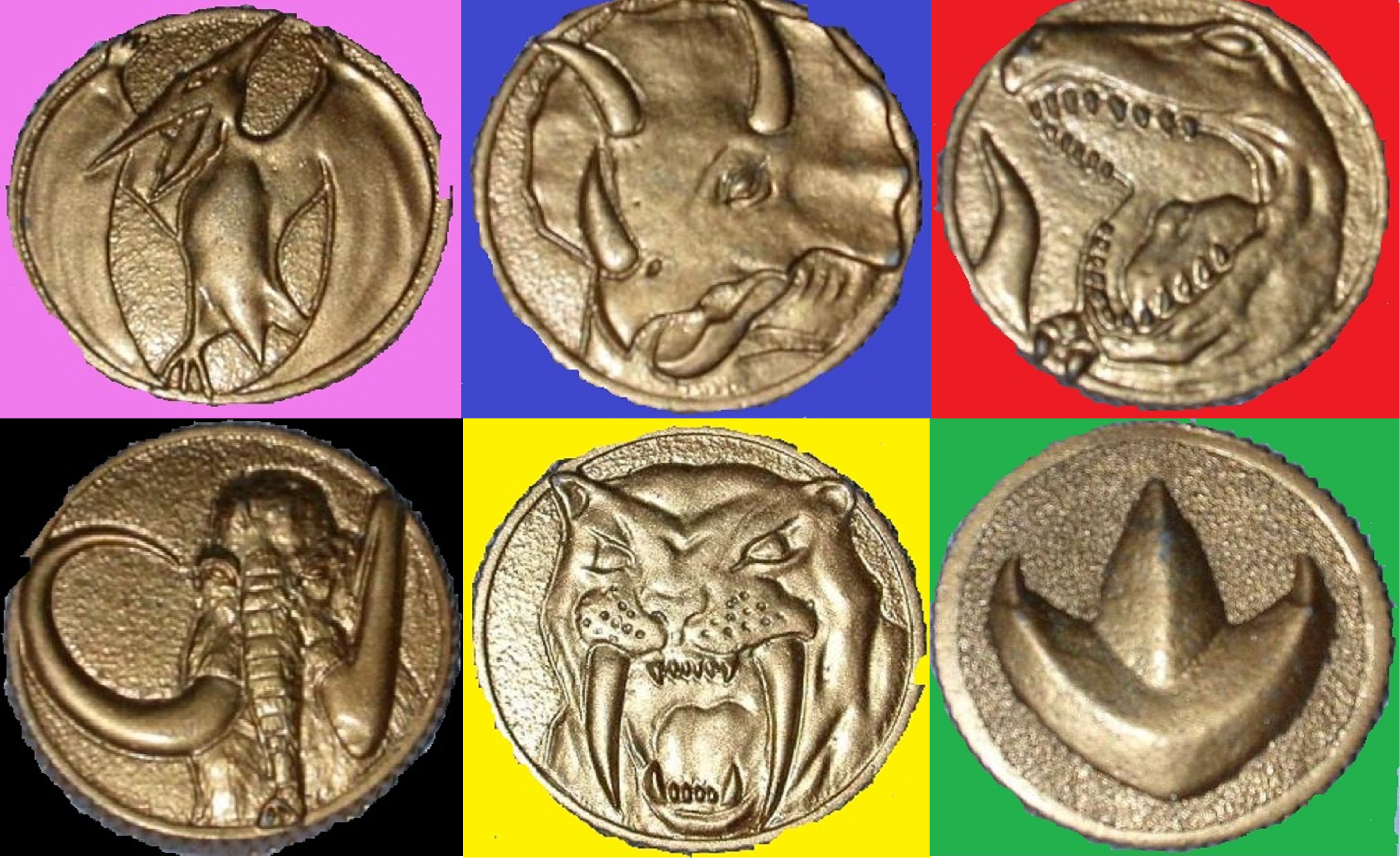power ranger legacy coins