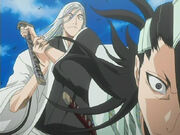 Ukitake stopping Byakuya