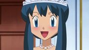 EP640 dawn vestida de princesa