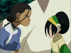 Katara en Toph